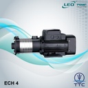 Stainless Steel Horizontal Multistage Pump: Model ECHm-4-60 x 1.1kW/1.5HP x 1 Phase x Clean Water