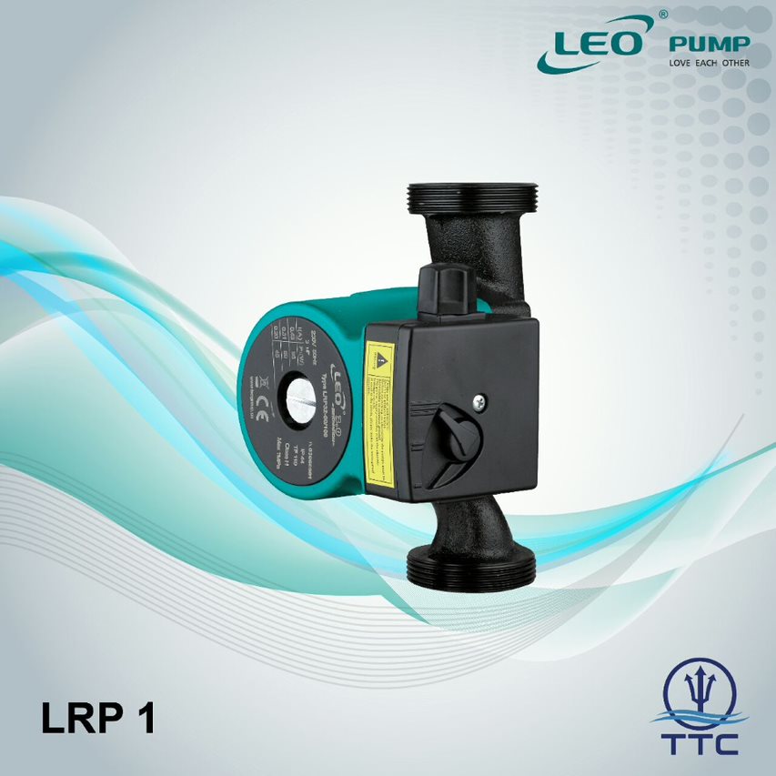 Hot Water Circulation Pump: Model LRPm-20-40/130 x kW/HP x 1 Phase x  Water