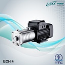 Stainless Steel Horizontal Multistage Pump: Model ECHm-4-30 x 0.55kW/0.75HP x 1 Phase x Clean Water
