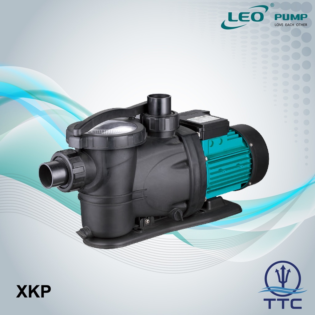 Pool Pump: Model XKP-160 x 1.6kW/2HP x 1 Phase x Clean Water