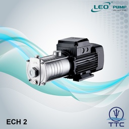 [40502002] Stainless Steel Horizontal Multistage Pump: Model ECHm-2-60 x 0.75kW/1HP x 1 Phase x Clean Water